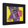 Zombie Stuffy Teddy Framed Poster — Cute Creepy Wall Art for Kids’ Rooms & Halloween Decor